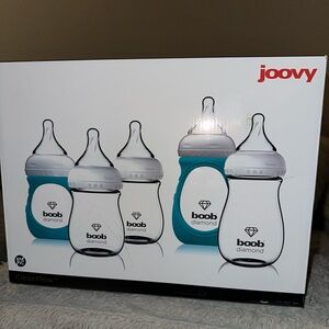 Joovy Boob Diamond Glass Baby Bottles Set